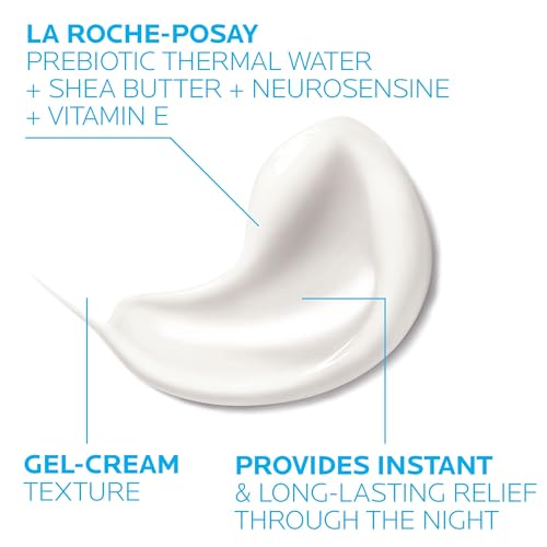 La Roche-Posay Toleriane Dermallergo Night Cream with Vitamin E 1.35oz