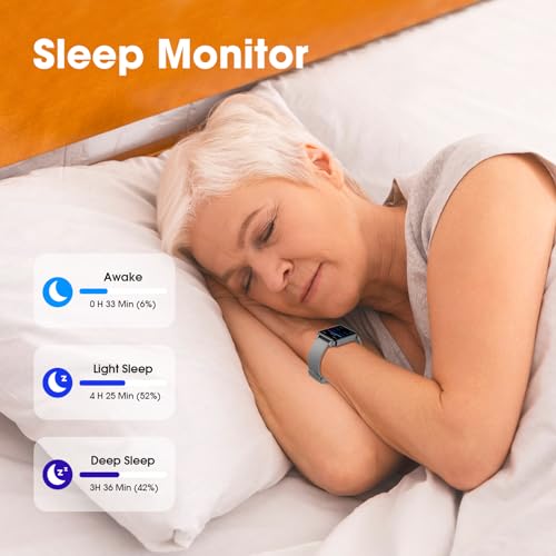 Pedometer Watch Senior Friendly No App No Phone Required, Step Counter Gray
