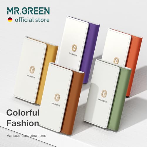 MR.GREEN Colorful Manicure Set Practical Pedicure Kits Nail Clippers Personal Care Tools Facial Hair Scissors with Fashion Case (Mr-6685 Brown) Mr-6685 Brown