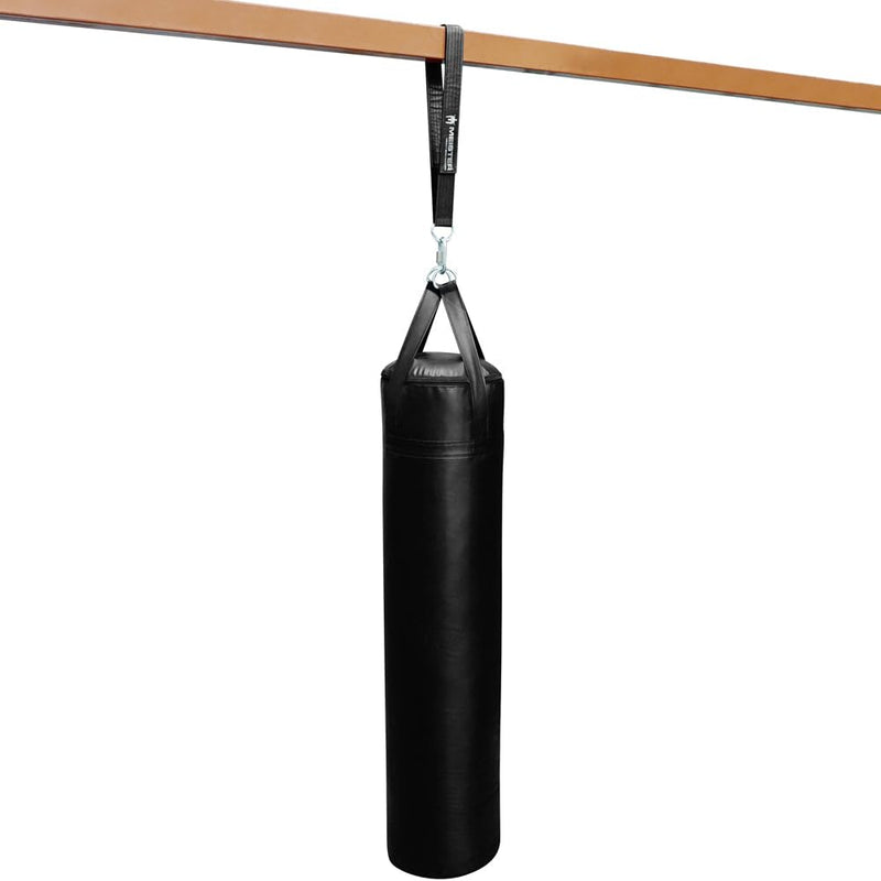 Meister Heavy Bag Hanger Strap Mount for Boxing & MMA Punching Bags - Black 80" Length (200cm)