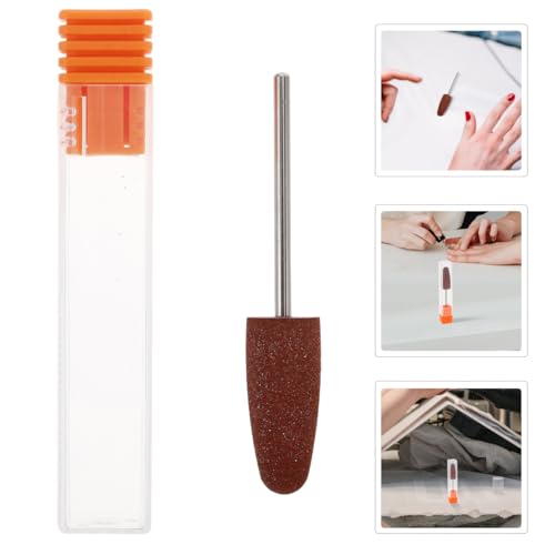 Beavorty 3pcs Nail Drill Bits E File Nail Drill Bits for Electric Manicure Machine Grinding Head for Cuticle Removal Dead Skin Gel and Tip Cleaning 2.75 X 1.18 X 0.39 in mediumx3pcs Picture 2x3pcs