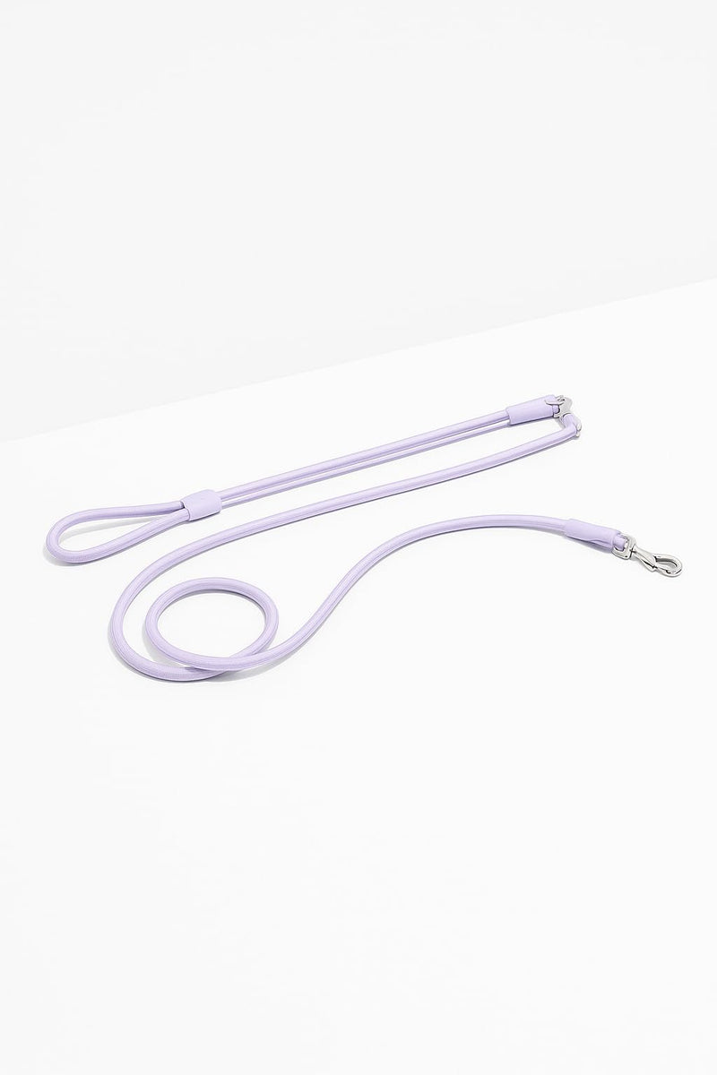 Cheech&Co Hands Free Dog Leash with Poop Bag Holder - for Walking, Hiking, Jogging & Running Small/Medium/Large Dogs (Adjustable 4.3–8.6 ft Light Purple) - BeesActive Australia