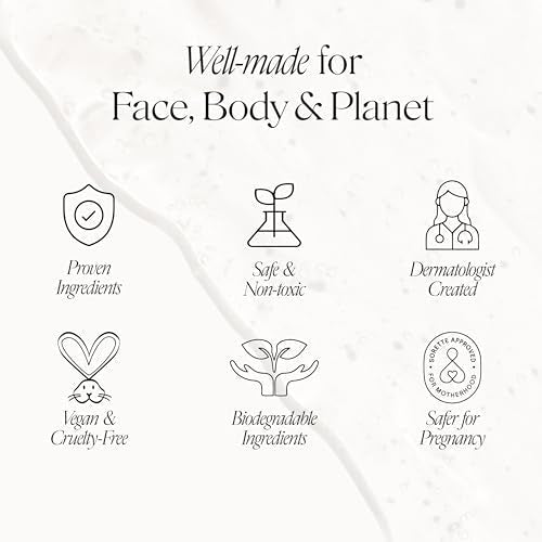 Doctor Rogers Face Wash, Gentle Hydrating Gel Cleanser for All Skin Types, Removes Makeup and Impurities, Non-comedogenic, Fragrance-free, 5 Oz (150ml) FW-200