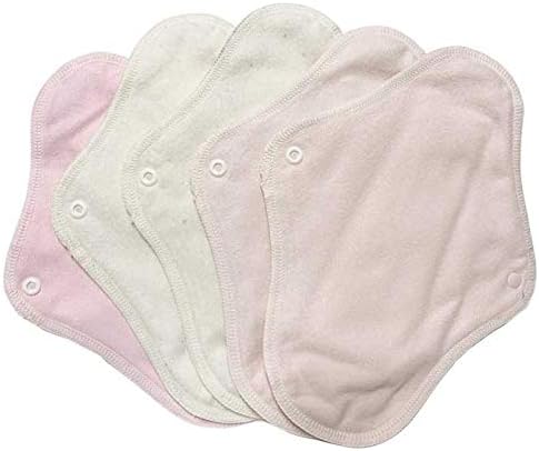 Suto Koton Cloth Napkins, Set of 5 Flanners, Includes Alkaline Detergent, Made in Japan (Clarte Pink) - BeesActive Australia