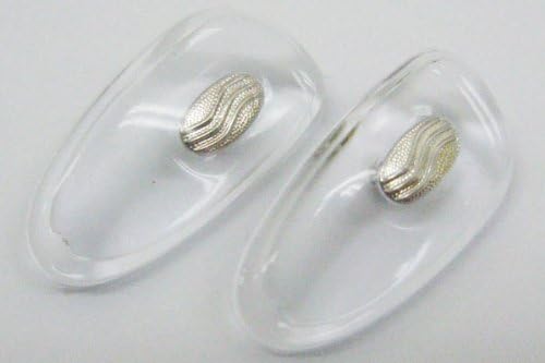Nose Pads (Silicone Type) Box Butterfly Large [Silver] 2 Pairs - BeesActive Australia