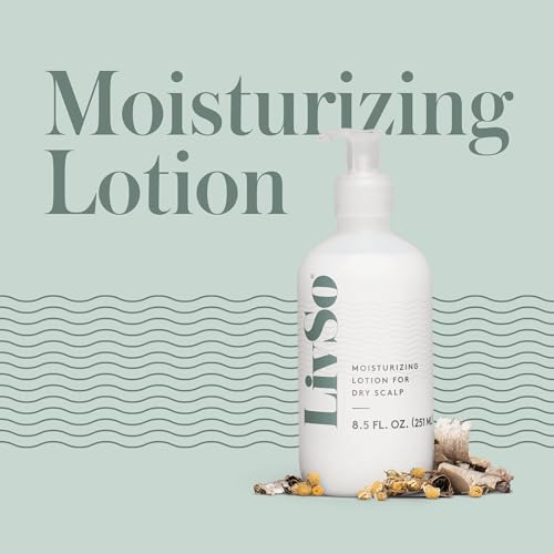 LivSo Moisturizing Scalp Lotion for Dry Scalp & Textured Hair, 8.5 Oz