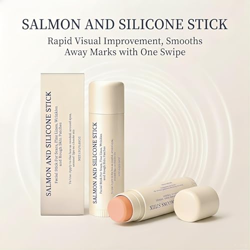 Silicone Scar Stick, Scar Removal Cream, Lightweight Silicone Balm,Smoothing Cream for Scars, Hyaluronic Acid & Algae Extract Easy-to-Use Scar Care Stick for Smoother Looking Skin (2PCS-30g