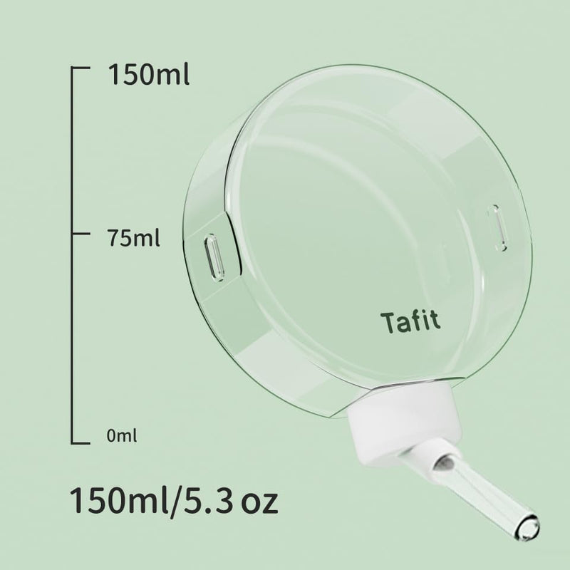 Hamster Water Bottle No-Drip Vacuum Hanging Small Animals Bottle Water Dispenser, for Dwarf Hamsters, Syrian Hamsters, Rats, Mice, Gerbils,Chew Proof, Leakproof, 5.3 oz, 150ml Vacuum Water Bottle - BeesActive Australia