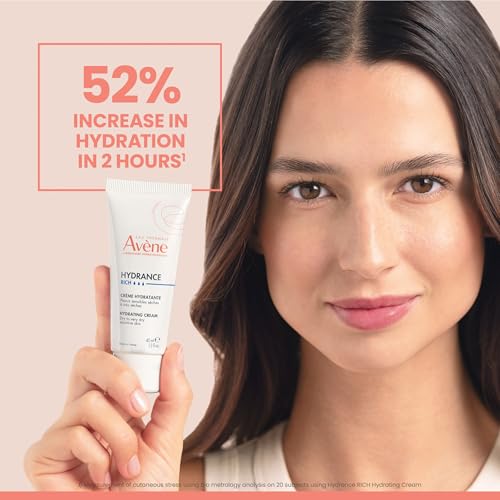 Avène Hydrance Rich Hydrating Cream, 1.3 fl. oz. 1.3 Ounce (Pack of 1)
