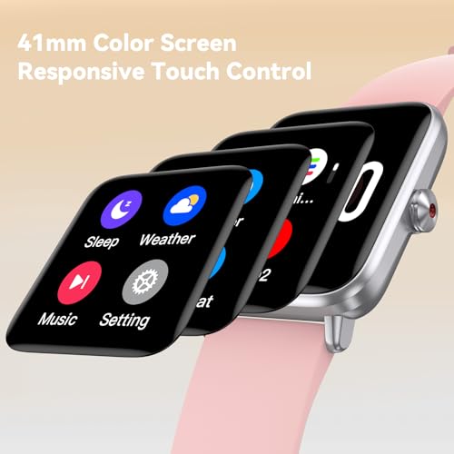 Pedometer Watch, No App No Phone Required, Senior Friendly, Step Counter Pink