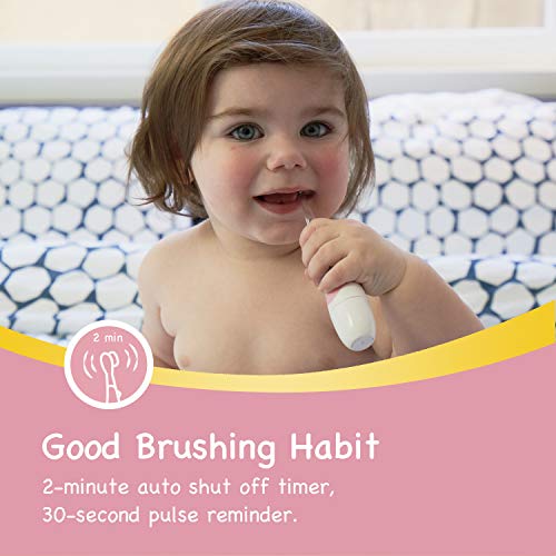 Papablic Baby Toothbrush Teether and Sonic Electric Toothbrush