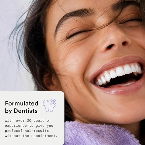 Sensitive Teeth Whitening Strips, Peroxide-Free, 14ct