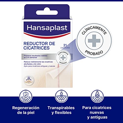Hansaplast MED Patch reducing Scars, 21 Patches, Packaging May Vary
