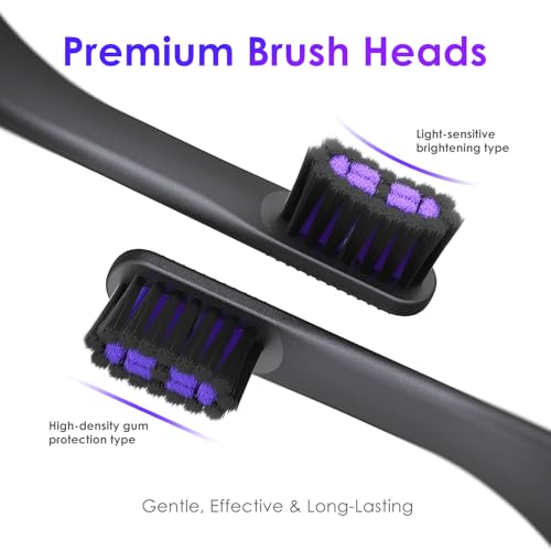 Electric Toothbrush, Portable Travel Sonic Toothbrush with Protective Case USB-C Rechargeable, Neutral Comfort Bristles, Waterproof, Smart Timer, Compact for Daily Use (Slate Gray) Slate Gray