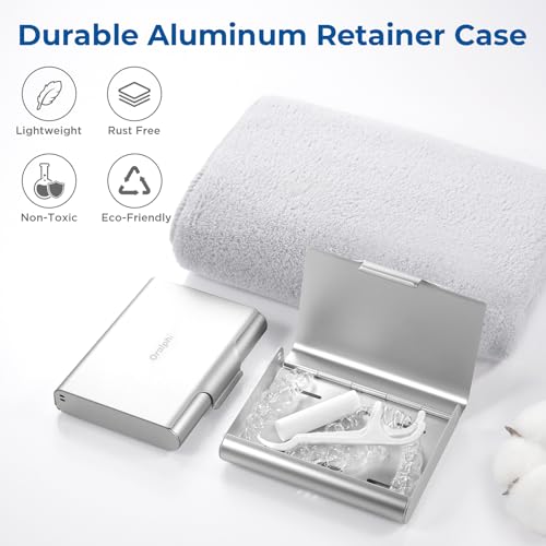 Orthodontic Tips for Waterpik, and Aluminum Retainer Case