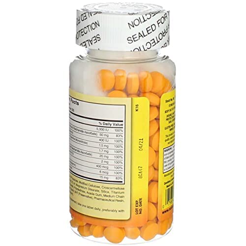 Nature's Blend Daily Vite Multivitamin 250 Tabs 250 Count (Pack of 1)