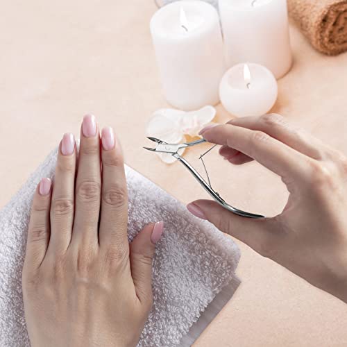 Professional Cuticle Trimmer Cuticle Nippers,Pedicure Nail Care Tool Silver
