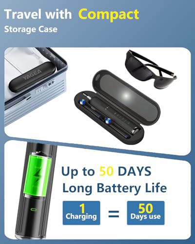 Rechargeable Rotating Electric Toothbrush for Adults Deep Clean