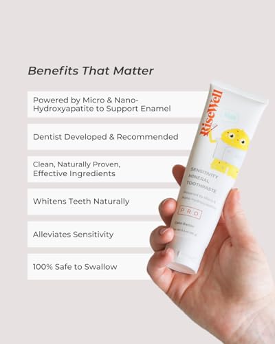 PRO Kids Mineral Toothpaste, Made by Dentist Oral Care, Cake Batter, 3.4 Oz