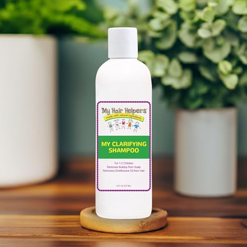 My Hair Helpers Clarifying Shampoo for Lice, Unscented, 8 Ounces