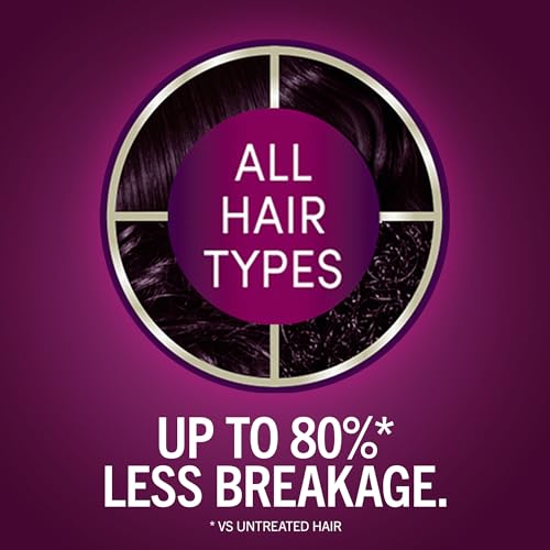 Schwarzkopf Keratin Permanent Hair Dye Cream, 1.9 Rich Caviar, Professional Quality Color for Up to 100% Gray Coverage, Bond Enforcing System (Pack of 2) קוויאר עשיר 2.03 Fl Oz (Pack of 2)