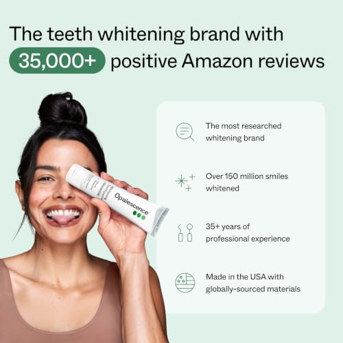 Opalescence Fluoride Free Toothpaste - Nano Hydroxyapatite 10.5% 5759-1T Fluoride Free Pepermint 4.7 Ounce (Pack of 1)
