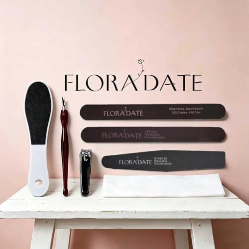 7-Piece Professional Nail Care Kit for Home & Salon