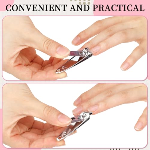 1 Set Manicure Kit Bulk 7 in 1 Steel Nail Clippers, Black