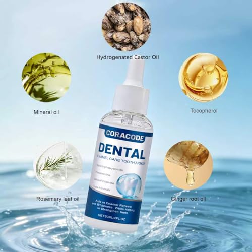 Tooth Armor Liquid | Enamel Care Drops to Support Stronger Teeth & Soothe Sensitivity | Daily Oral Care Routine | 60 ml (2) 2