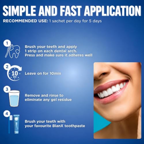 Blanx O3X Whitening 10 Strisce Sbiancanti