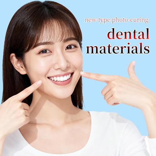 Dental Repair Kit for Gaps, Chips, Missing Teeth & Cavities - High Hardness Temporary Filling, Light Cure, Heat Resistant, DIY at Home with Tools, Natural Looking