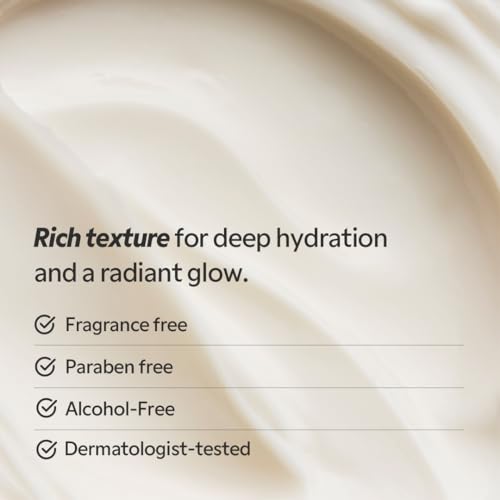 TIRTIR Natural Ceramide Cream | Deep moisturizer for Glass Skin, Polyglutamic acid, Centella Asiatica Extract, Skin barrier, Lightweight, Mild, Nature derived ingredients, Dry skin, Korean skincare Original 1.69 Fl Oz (Pack of 1)