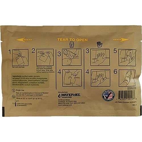 Waterjel Military Burn Dressing 19" x 11" by Safeguard Medical
