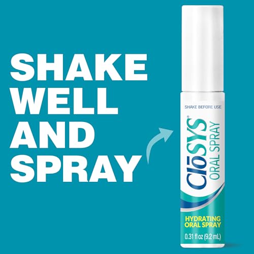 CloSYS Oral Breath Spray, Mint, Sugar Free, Fights Bad Breath .31oz, 9 Pack 0.31 Fl Oz (Pack of 9)