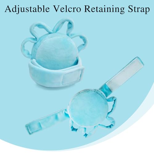 Stroke Patient Hand Contracture Cushions Palm Grip Contracture Relief(Blue) Blue