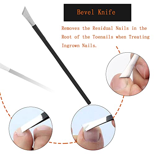 Watris Veiyi Pedicure Knife Set for Callus Removal Dead Skin
