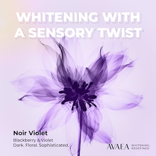 Dr. White’s AVAEA Noir Violet Pap+ Whitening Pen, BlackBerry + Violet