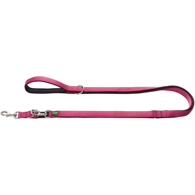 HUNTER NEOPRENE adjustable dog lead, 2.0 x 200 cm, brown/caramel