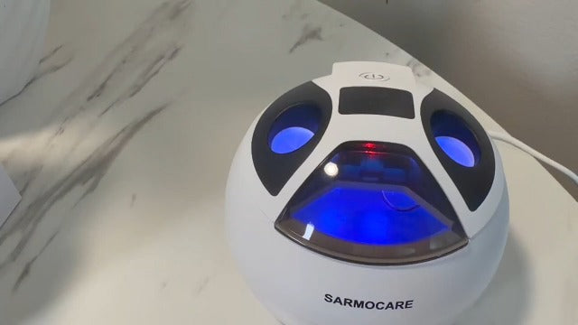 45kHz Ultrasonic Retainer Cleaner Machine, 200mL Dental Cleaning Pod