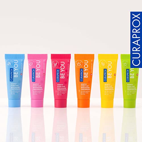 Curaprox Be You Six Taster Pack Whitening Toothpaste