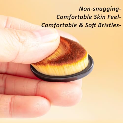 3PCS Ring Fingernail Brush Soft Nail Dust Brush, Multicolor Nail Scrubber Brush Small Nail Tech Manicure Brush Tools for Toe and Fingernail Men Women