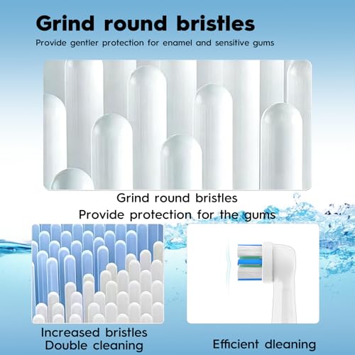 10PCS,Replacement Heads Compatible with Oral B iO 3 4 5 6 7 8 9 10 Series Electric Toothbrush,Toothbrush Heads