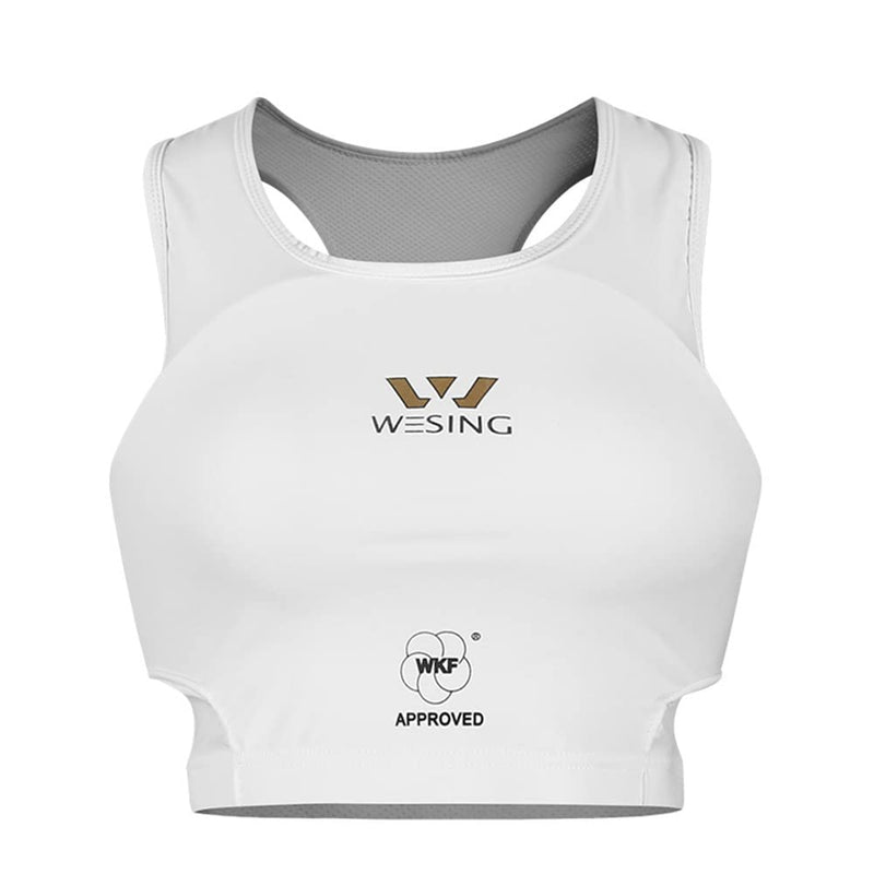 WESING WKF Approved Karate Chest Protector for Women Small