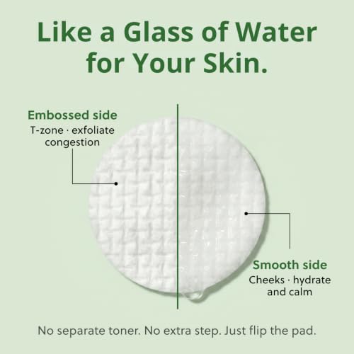 QUIA Korean Anti Aging Toner Pads- Gentle Exfoliating Soothing Formula
