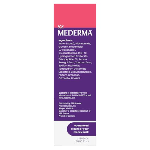Mederma Acne Scar Serum, Triple-Action Formula with Niacinamide, 1 Fl Oz