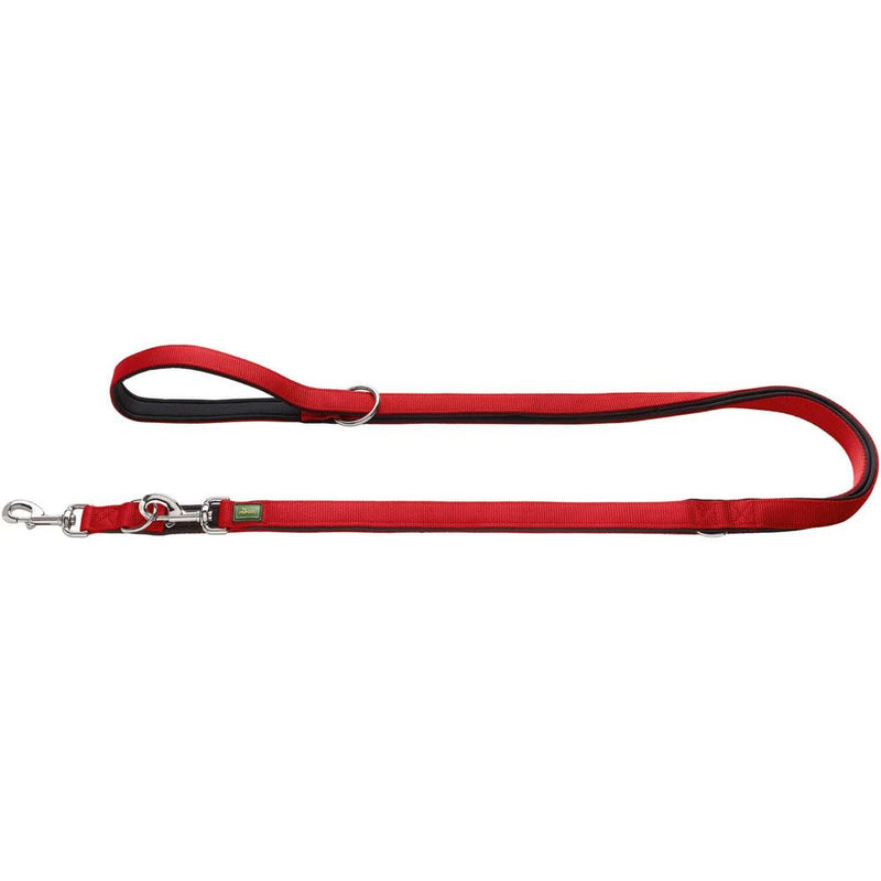 HUNTER NEOPRENE adjustable dog lead, 2.0 x 200 cm, brown/caramel