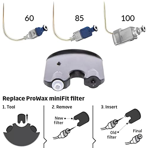 for Oticon ProWax MiniFit, Oticon Hearing aid Supplies 15 Packs/30 PCS