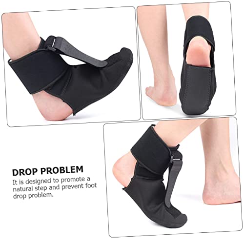 Adjustable foot Drop Fixing Strap foot Drop Protector and Orthotic Support for Walking Alignment Breathable Unisex Leg and Support 1 pack
