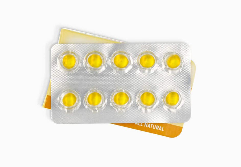 Eatwhatever Ginger Breath Gels All-Natural Gluten-Free Vegan Breath Freshener, 9-Pack Box - BeesActive Australia