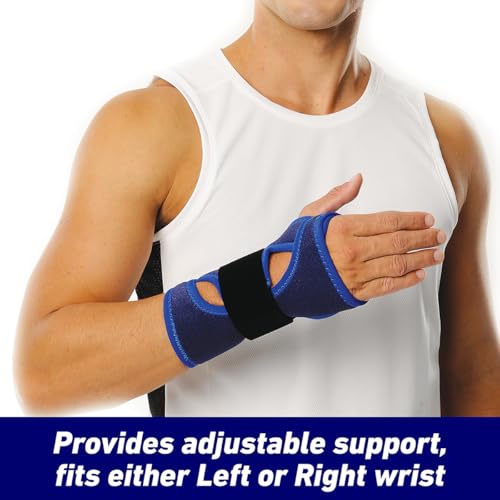 Neo-G Universal Fit Wrist Brace - Wrist Support Brace for Carpal Tunnel Syndrome, Arthritic Wrists, Wrist Injuries, Tendonitis, Weak Wrists. Left or Right - Class 1 Medical Device